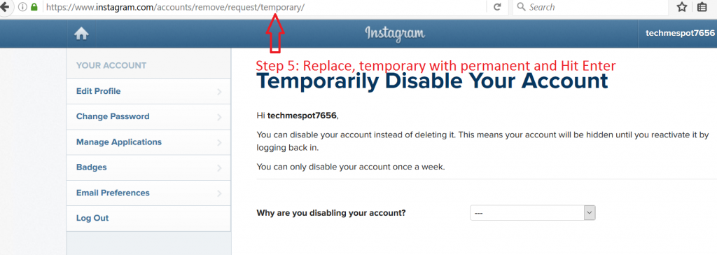 Delete instagram account permanently-4