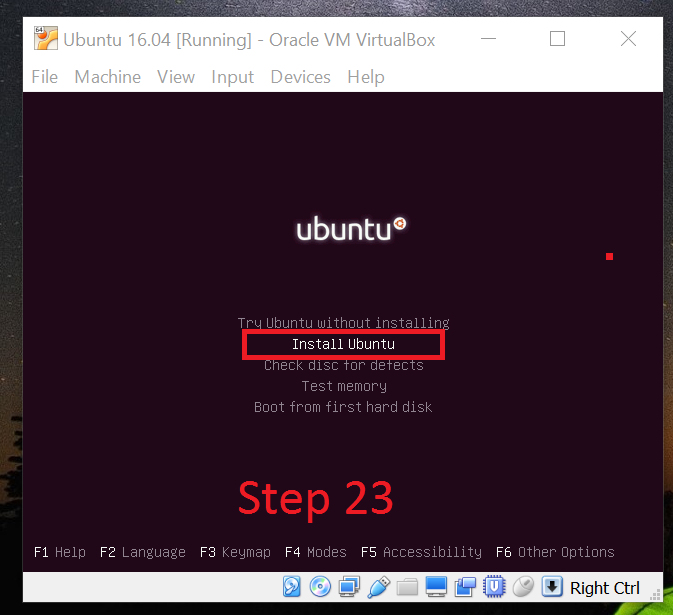 Install Ubuntu 16.04 On Virtualbox-16
