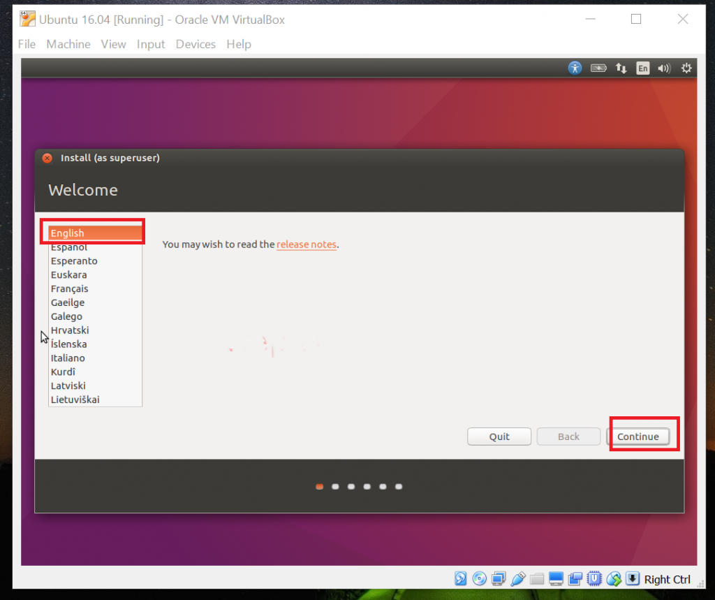 Install Ubuntu 16.04 On Virtualbox-17